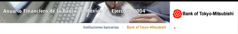 Anuario Financiero de la Banca en Mxico | Instituciones Bancarias | Bank Of Tokyo