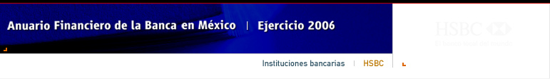 Anuario Financiero de la Banca en M�xico | Instituciones Bancarias | HSBC
