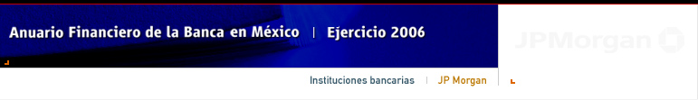 Anuario Financiero de la Banca en Mxico | Instituciones Bancarias | JP Morgan
